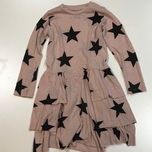 Pink Nununu dress size 6-7 girls